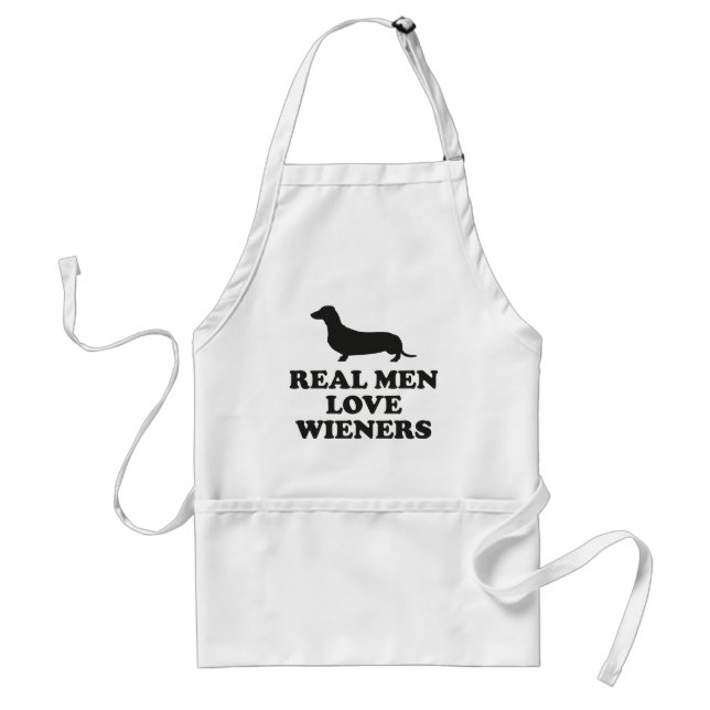 Real Men Love Wieners Standard Apron (Front)