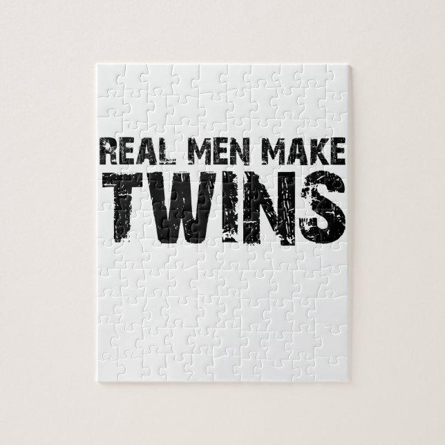 Real men make... Cool father's day gift Jigsaw Puzzle (Vertical)