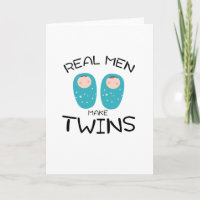 Real Men Make Twins New Dad Father's Day twins Dad