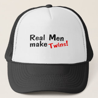 Real Men Make Twins Trucker Hat