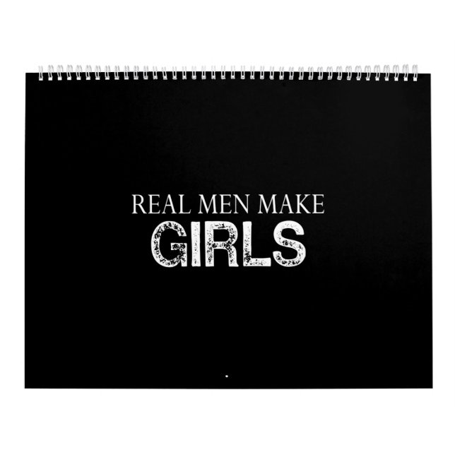 real men makes girl calendar (Cover)