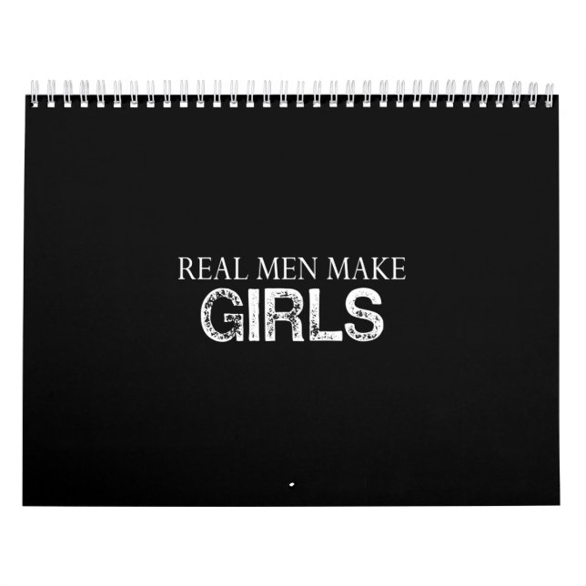 real men makes girl calendar (Cover)