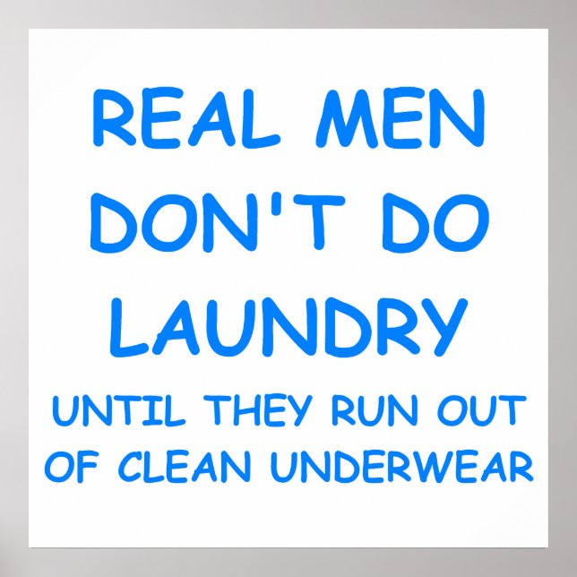 real men poster (Front)