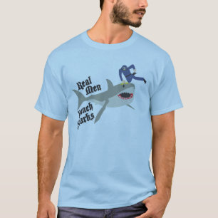 Real Men Punch Sharks Shirt