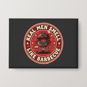 Real Men Smell Like Barbecue Retro Grilling