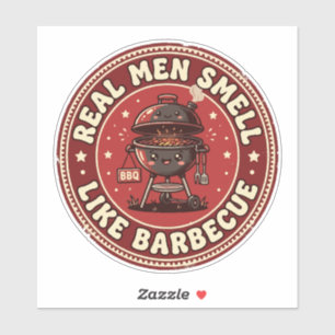 Real Men Smell Like Barbecue   Retro Grilling 