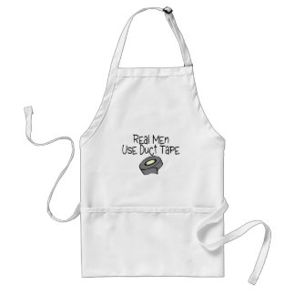 Real Men Use Duct Tape Standard Apron