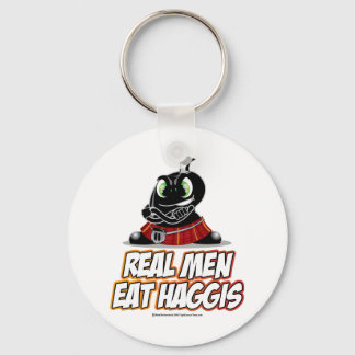 Real Men Wear Haggis Key Ring