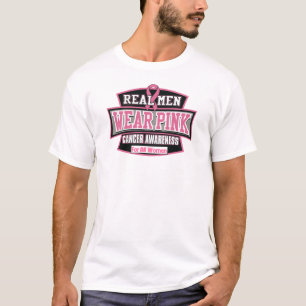 Real Men Wear Pink For All Women - Breast Cancer T-Shirt
