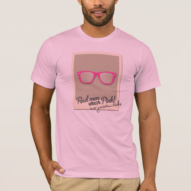 Real Men Wear Pink T-Shirt (Front)