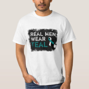 Real Men Wear Teal T-Shirt