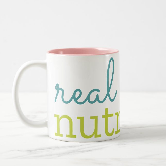 Real Mum Nutrition Two-Tone Mug (11 oz) (Left)