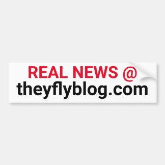 Real News Bumper Sticker