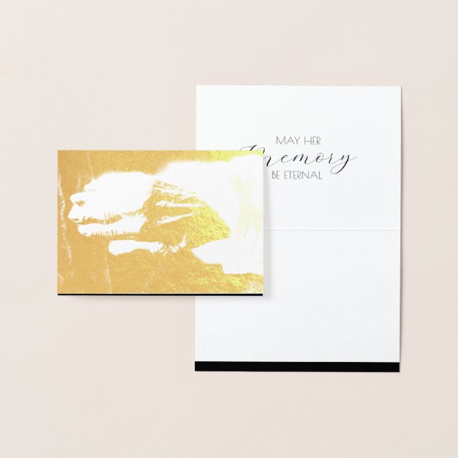 Real old Hand Goodbye Foil Card (Display)