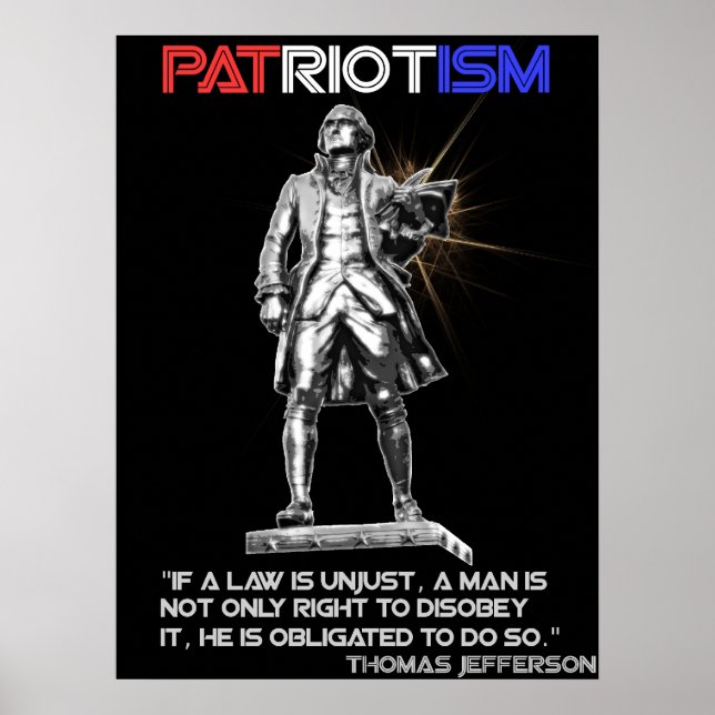 Real Patriotism Poster (Front)