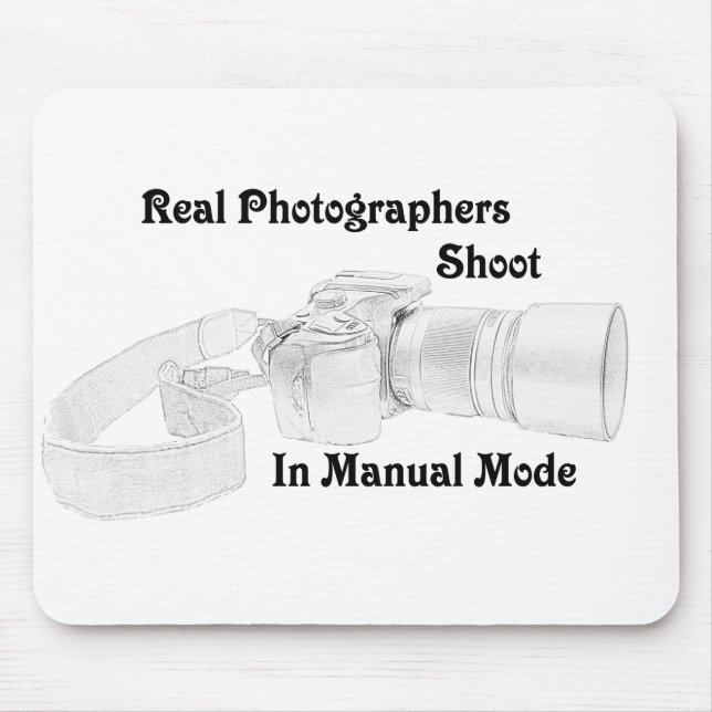 Real Photographers Mouse Pad (Front)