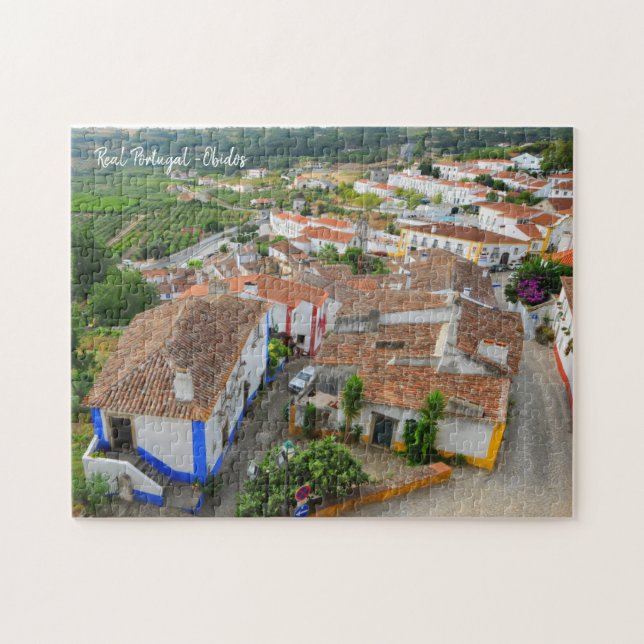 Real Portugal- Obidos Jigsaw Puzzle (Horizontal)