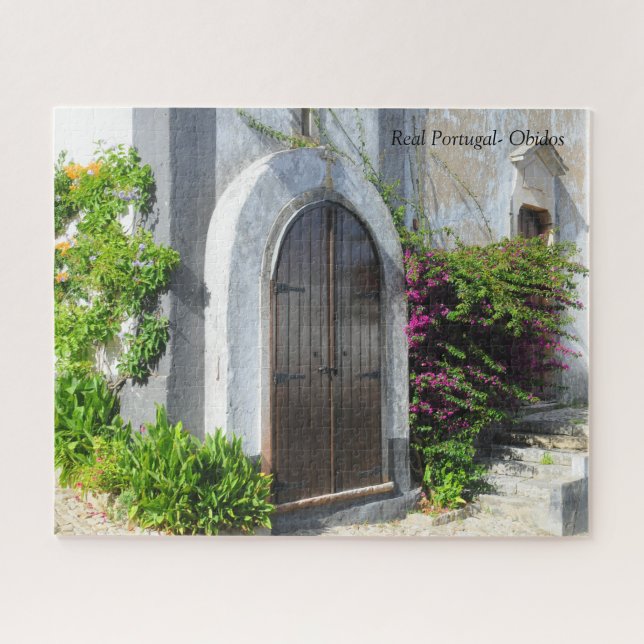 Real Portugal- Obidos Jigsaw Puzzle (Horizontal)