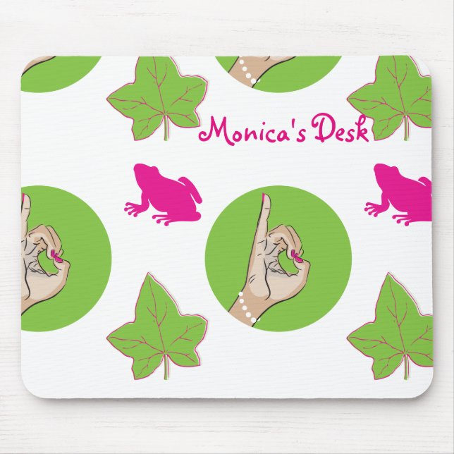 Real Pretty Girl Mousepad (Front)