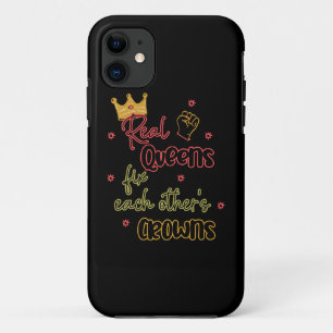 Real Queens Fix Each Other's Crowns Case-Mate iPhone Case