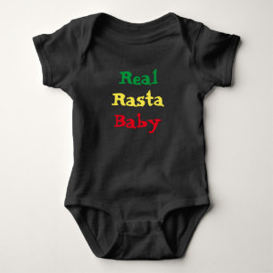 Real Rasta Baby Bodysuit