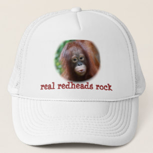 real redheads rock trucker hat