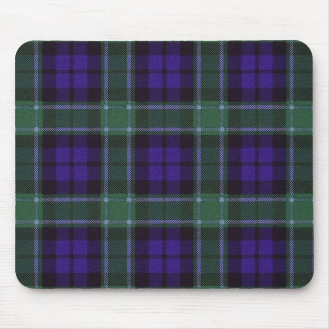 Real Scottish tartan - Graham - Mousemat (Front)