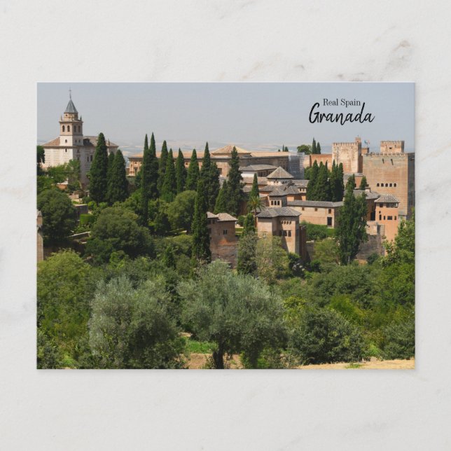 Real Spain- Granada Postcard (Front)