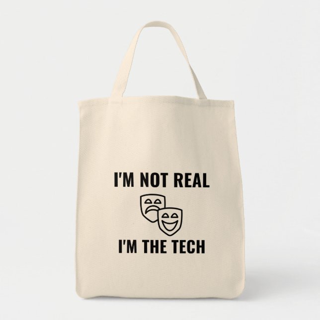 Real tech tote bag (Front)