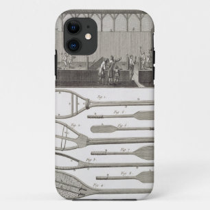 Real tennis and the construction of racquets, from Case-Mate iPhone case