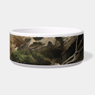 Real Tree Camouflage Dog Bowl 🐾 for your pup!