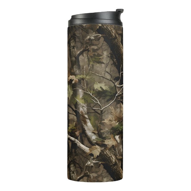 Real Tree Camouflage Thermal Tumbler (Rotated Left)