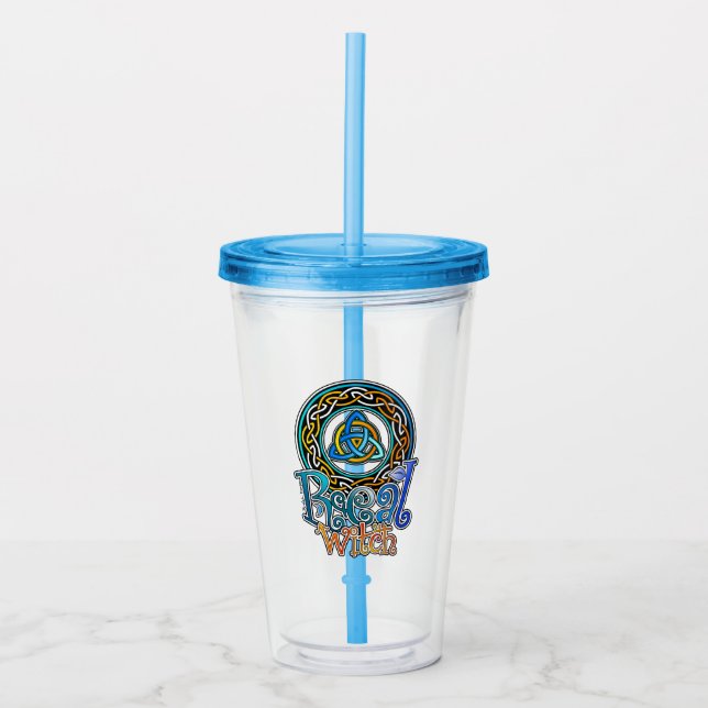 Real Witch Acrylic Tumbler (Front)