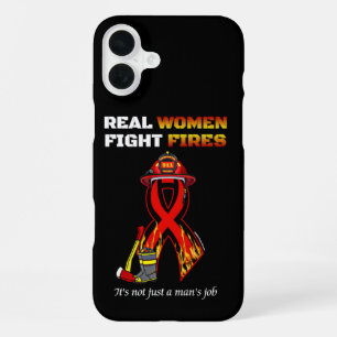 REAL WOMEN FIGHT FIRES iPhone 16 PLUS CASE