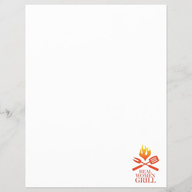 Real Women Grill Flyer (Front)