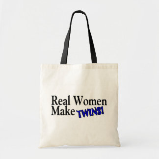 Real Women Make Twins (B) Tote Bag