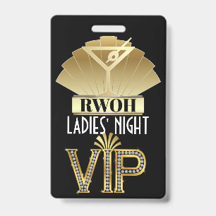 Real Women of ... Lanyard Badge ID Badge