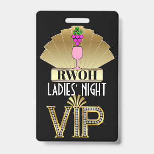 Real Women of ... Lanyard Badge ID Badge