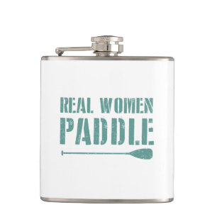 Real Women Paddle Hip Flask