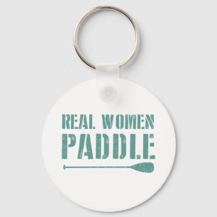 Real Women Paddle Key Ring