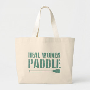 Real Women Paddle Large Tote Bag