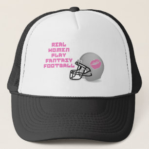 Real Women Play Fantasy Football Trucker Hat