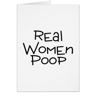 Real Women Poop