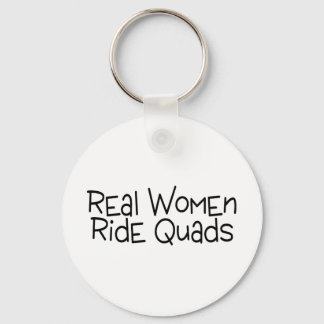 Real Women Ride Quads Key Ring