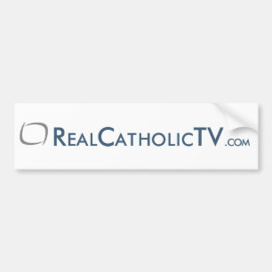 RealCatholicTV.com Bumper Sticker