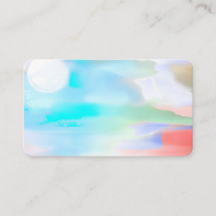 Realestate Vactation Travel Ocean Business Cards