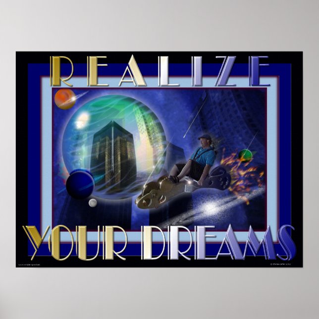 Realise Your Dreams Poster (Front)