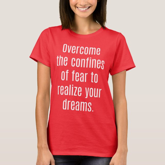 Realise Your Dreams Women's Basic T-Shirt (Front)