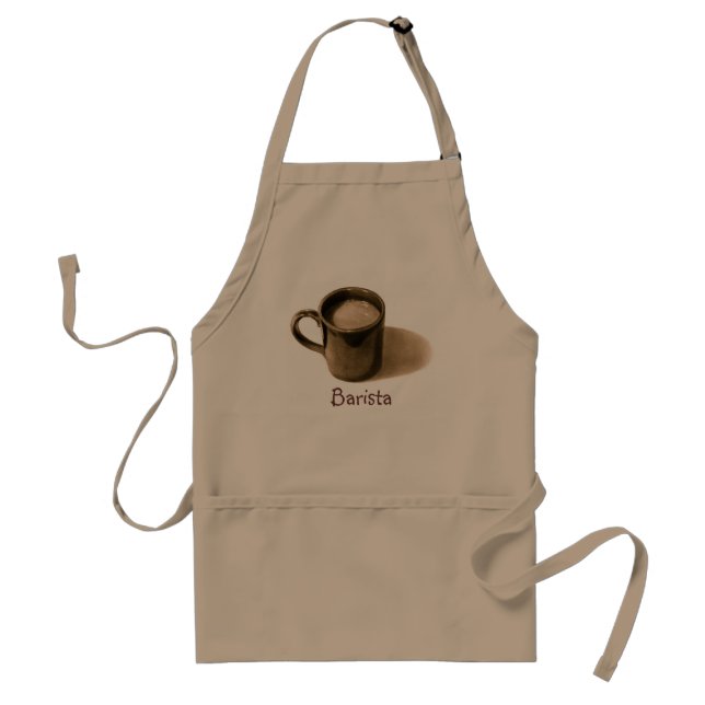 REALISM ART: MUG: COFFEE: BARISTA STANDARD APRON (Front)