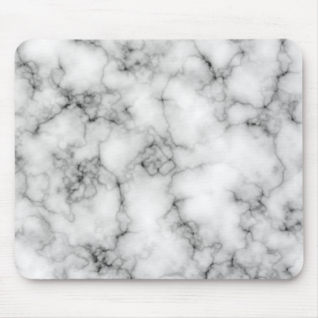 Realistic and Cool Marble Pattern Mouse Pad (Front)